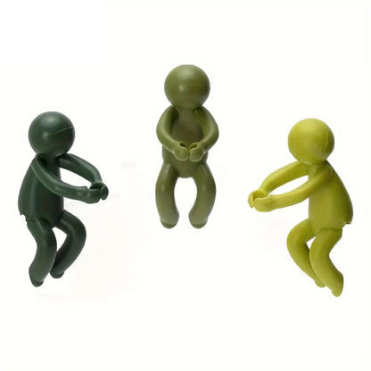 3 Support plante intérieur en forme de bonhomme