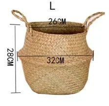 Cache pot en osier taille-L
