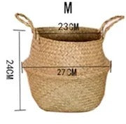 Cache pot en osier taille-M