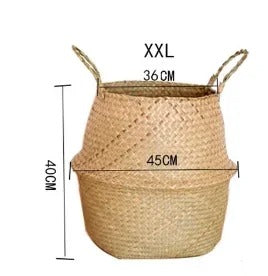 Cache pot en osier taille-XXL