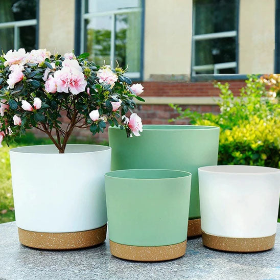 Pots de fleurs à extérieur