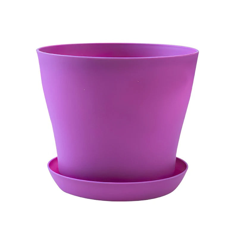 pot fleur couleur bonbon Violet