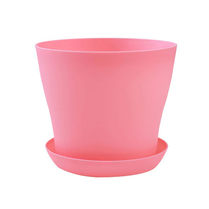 pot de fleur couleur de bonbon de couleur rose