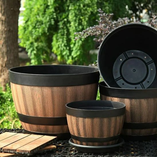 Pots de fleurs de different taille 