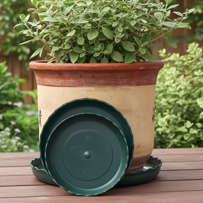 Soucoupe pot de fleur  de différente taille 