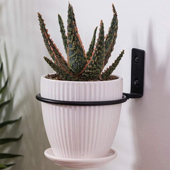 Support plante intérieur avec un pot décoration intérieur 