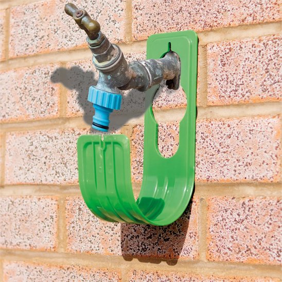 support tuyau arrosage portable accroche un robinet 