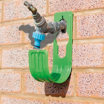 support tuyau arrosage portable accroche un robinet 